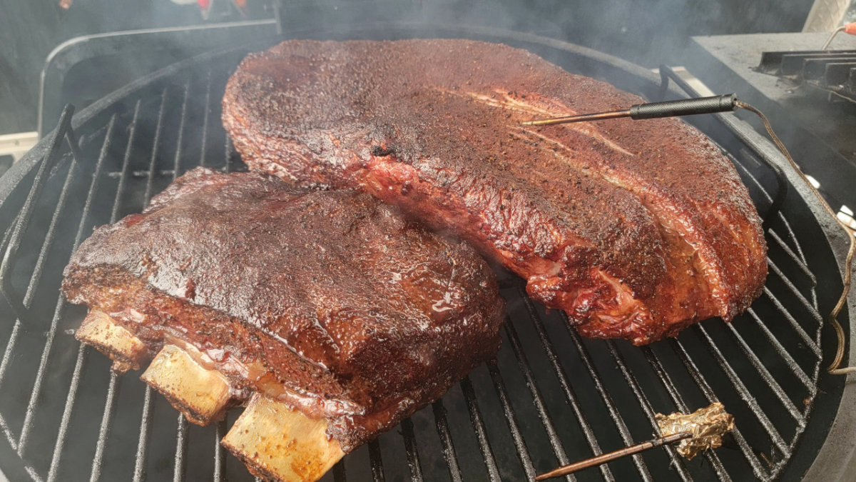 Ribs on the Grill