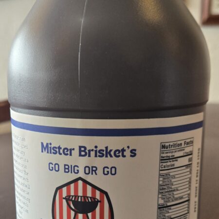 Go Big or Go BBQ Competition Sauce - Half Gallon