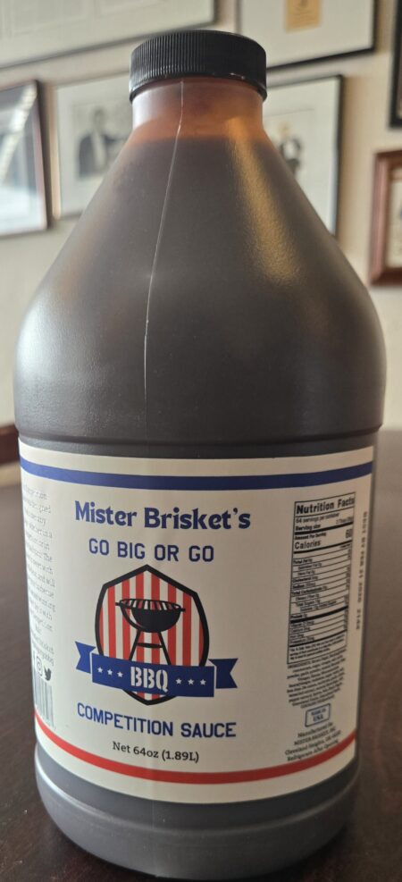 Go Big or Go BBQ Competition Sauce - Half Gallon