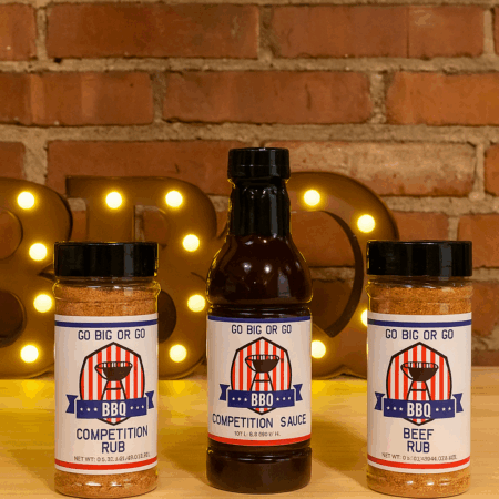 "Go Big or Go BBQ" Sauce and Rub Bundle