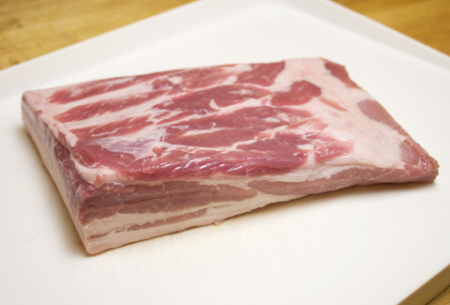 Rindless Pork Belly (raw)