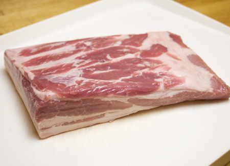 Rindless Pork Belly (raw)