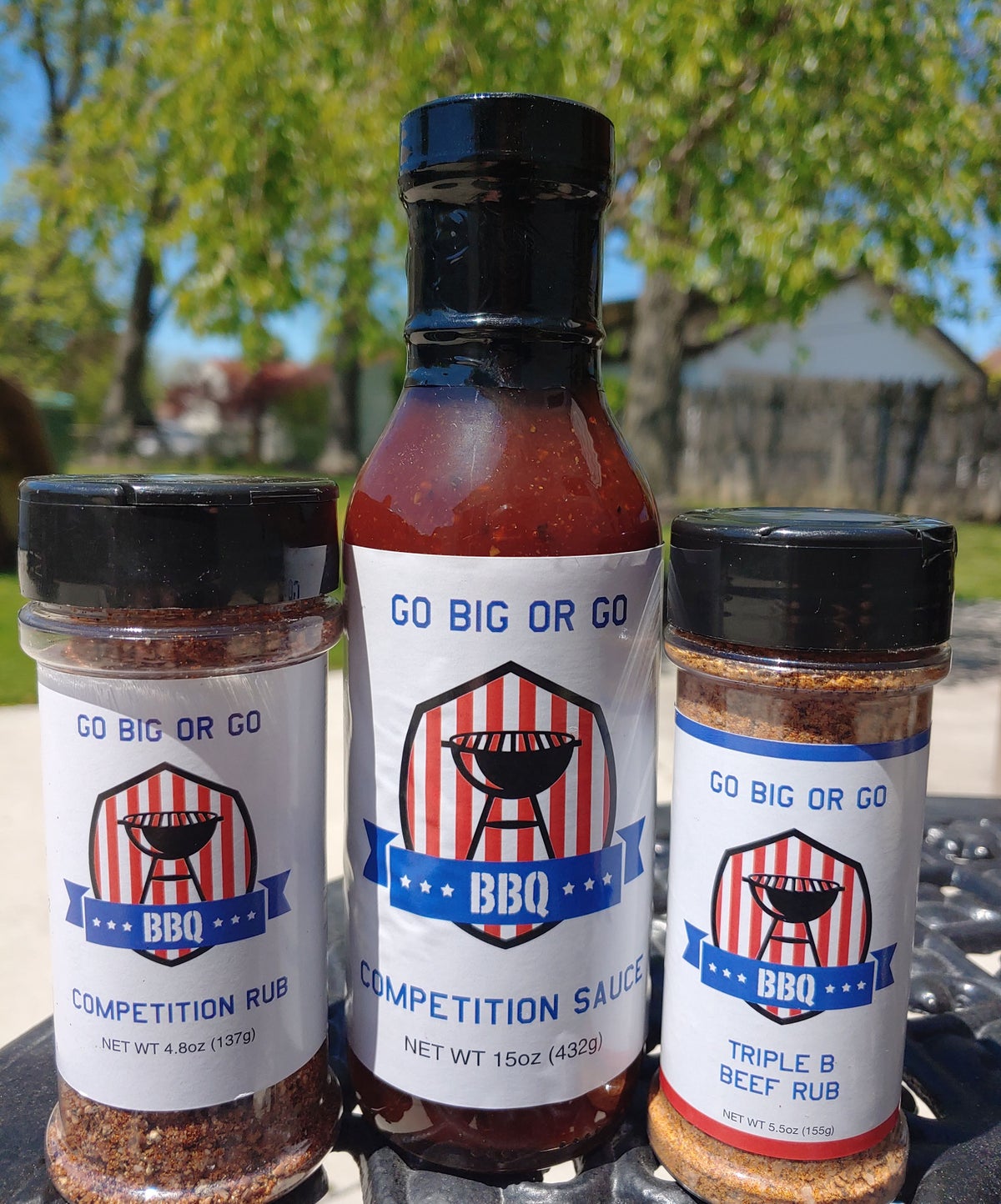 Go Big or Go BBQ Rub and Sauce Bundle