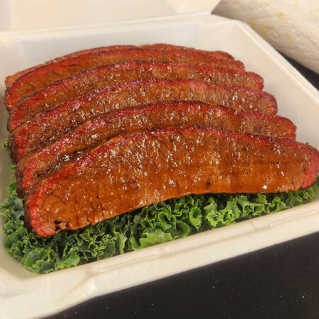 Sliced BBQ Brisket