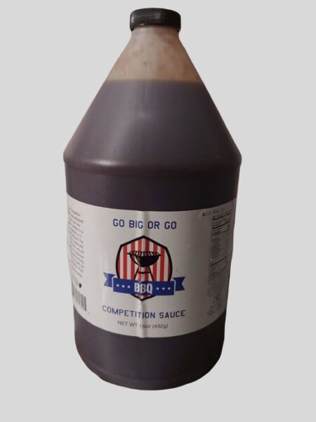 Go Big or Go BBQ Competition Sauce - Gallon
