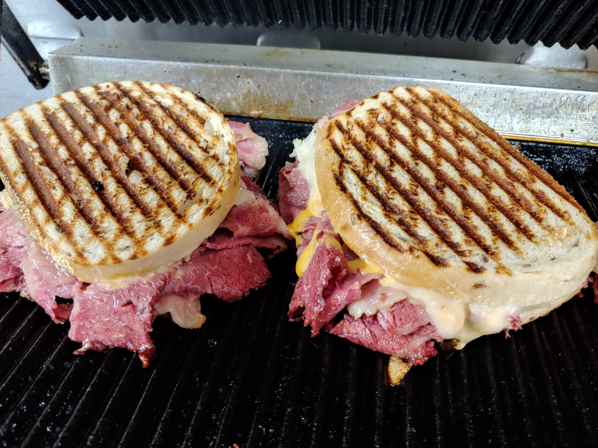 The Reuben on the Grill