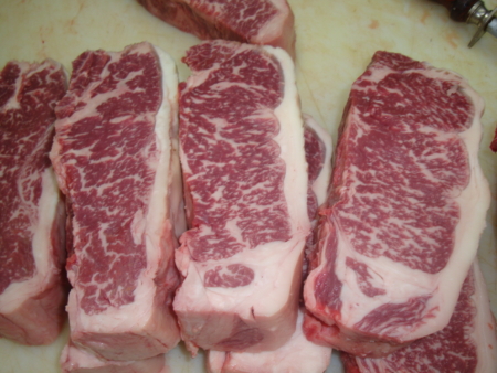 Wagyu Beef Strip Steaks